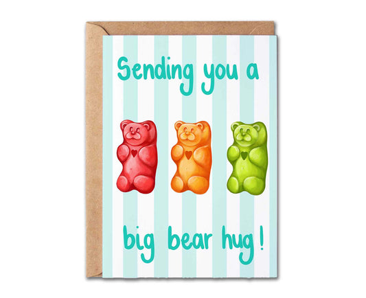 Sending You A Big Bear Hug Card