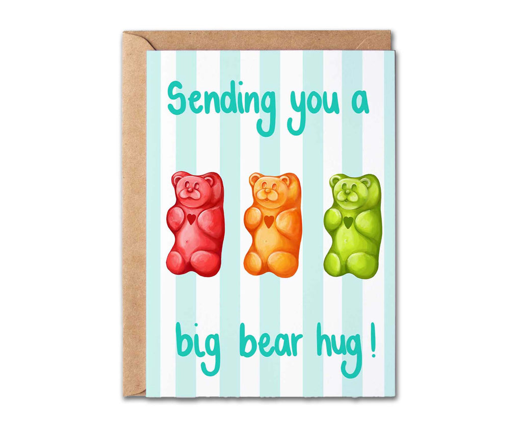 Sending You A Big Bear Hug Card