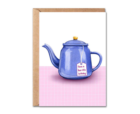 Have A Tea-riffic Birthday Birthday Card