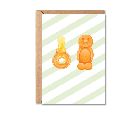 Jelly Sweets New Baby Card