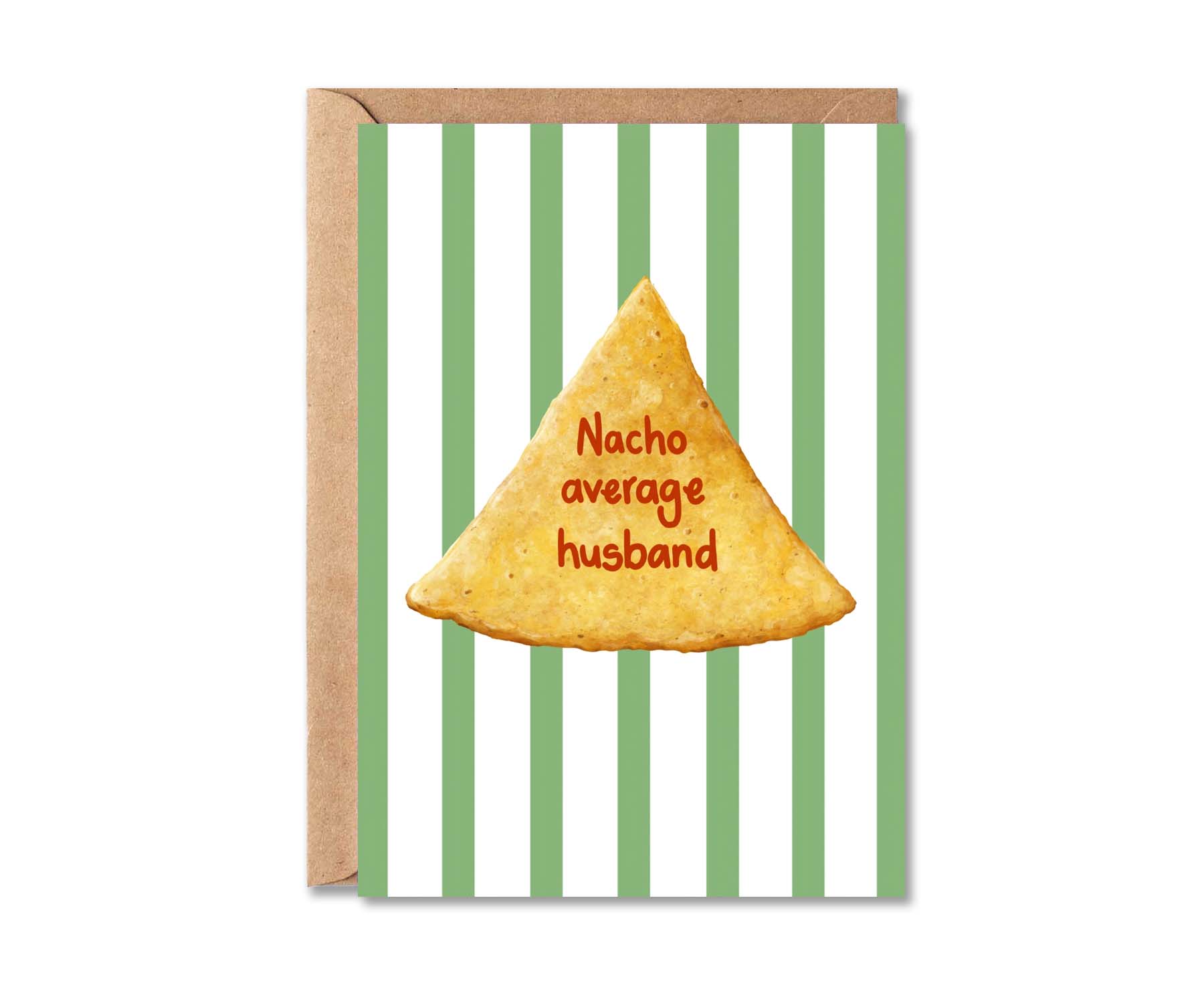 Nacho Card Nacho Average Husband Anniversary Card – The Letter Arty