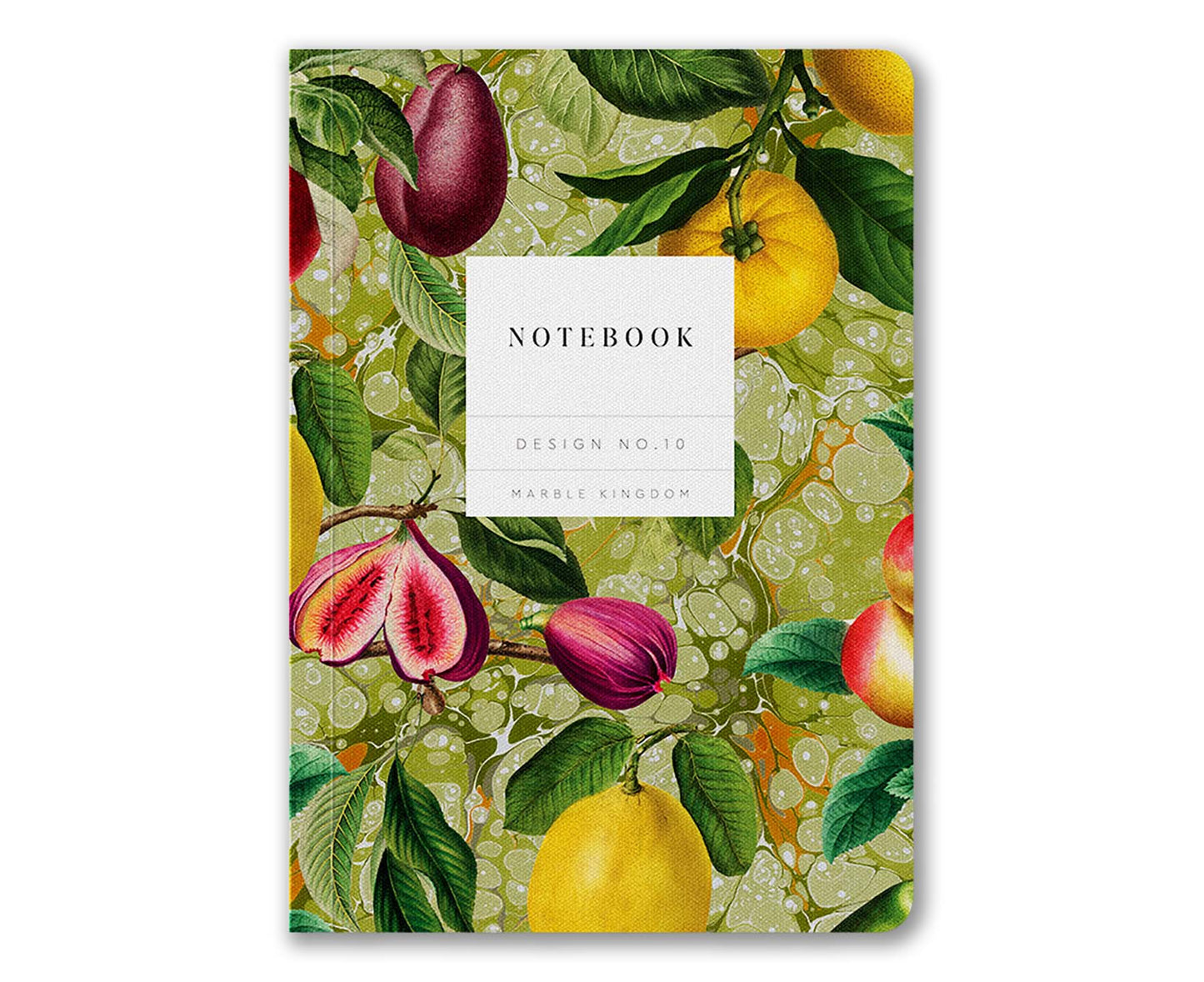 Marble Fruit Premium A6 Lined Notebook