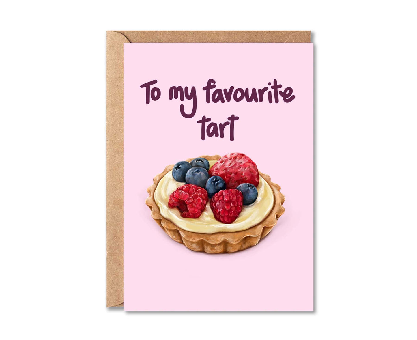 To My Favourite Tart Valentine's Card