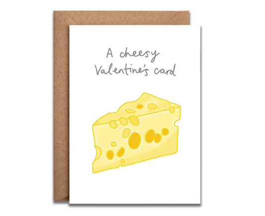 Cheesy Valentine's Card