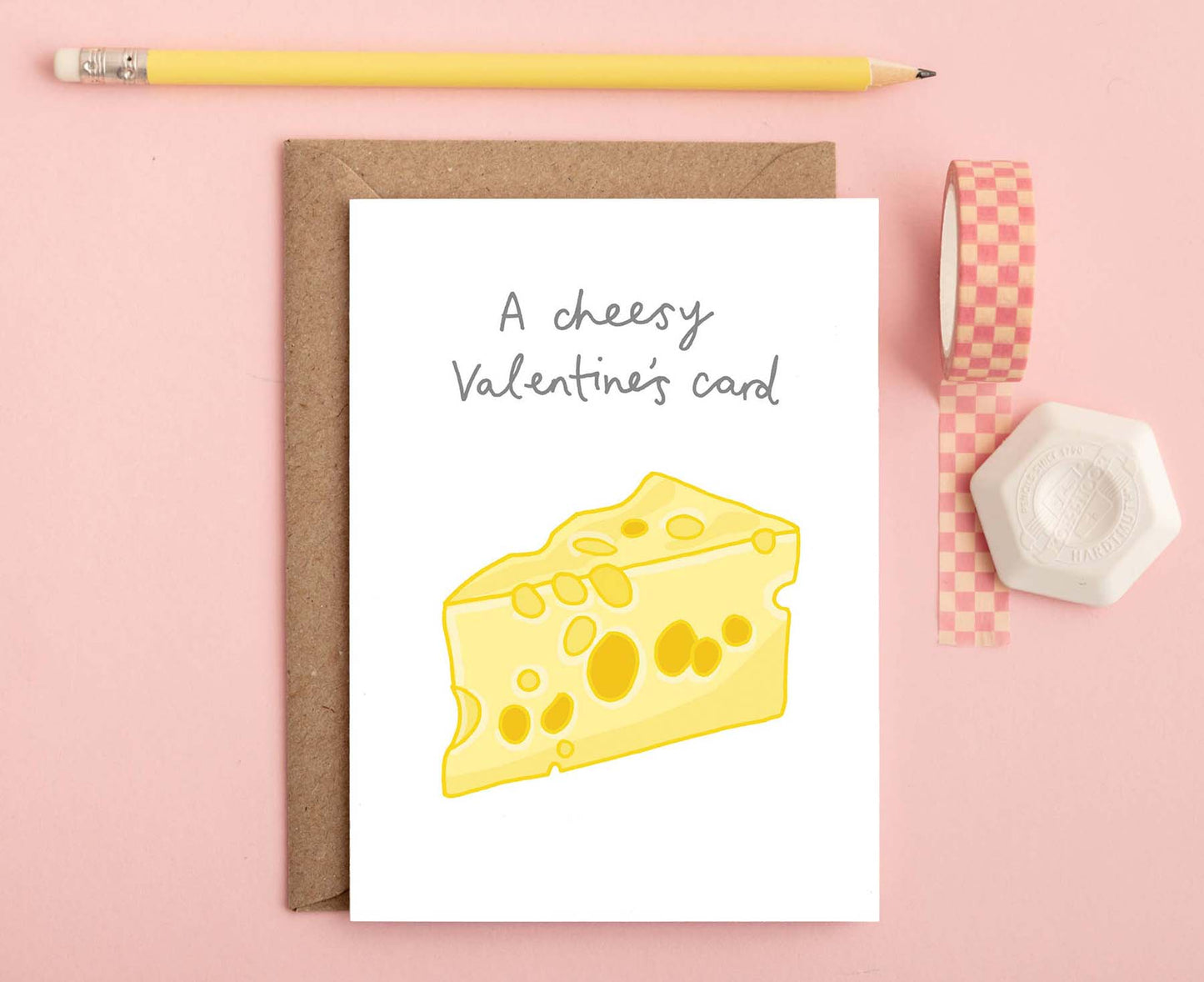 Cheesy Valentine's Card