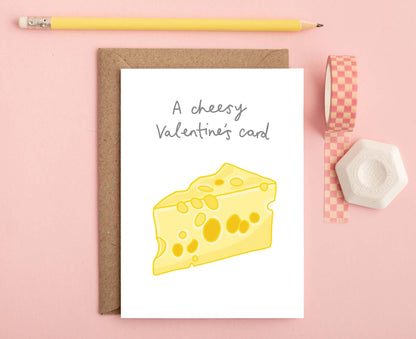 Cheesy Valentine's Card