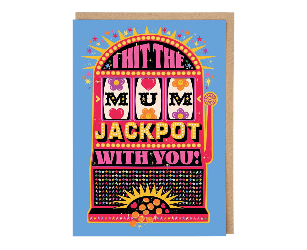 Mum Jackpot Mother's Day Card