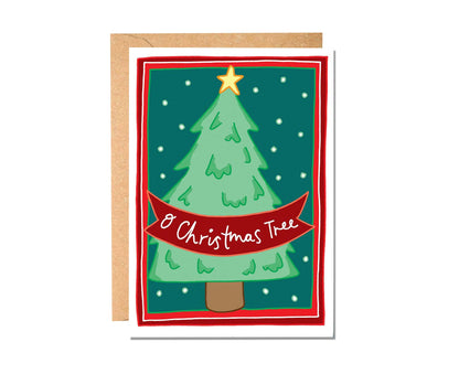 O Christmas Tree Mini Christmas Card