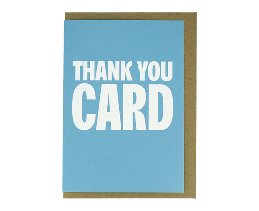 Obvious Thank You Card