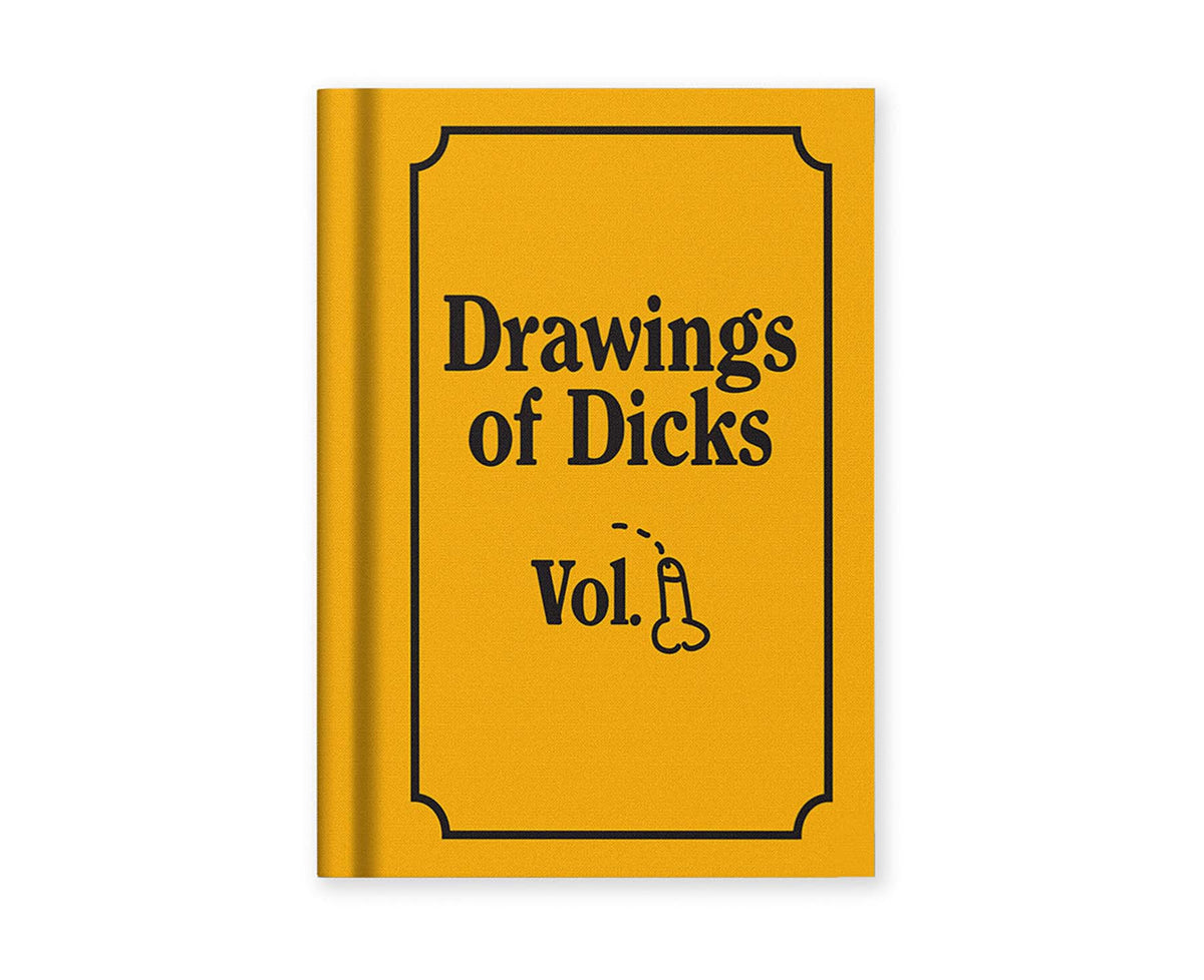 Drawings of D*cks A7 Fabric Hardback Notebook