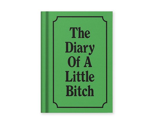 The Diary of a Little Bitch A7 Fabric Hardback Notebook