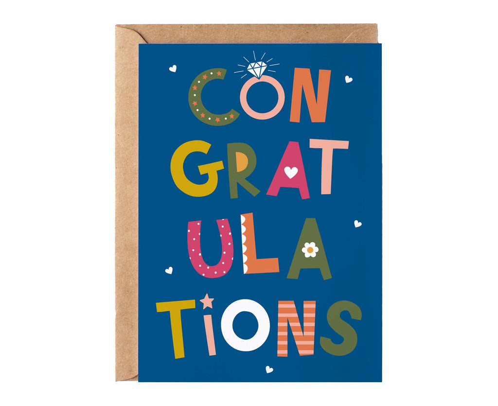 Congratulations Engagement Card