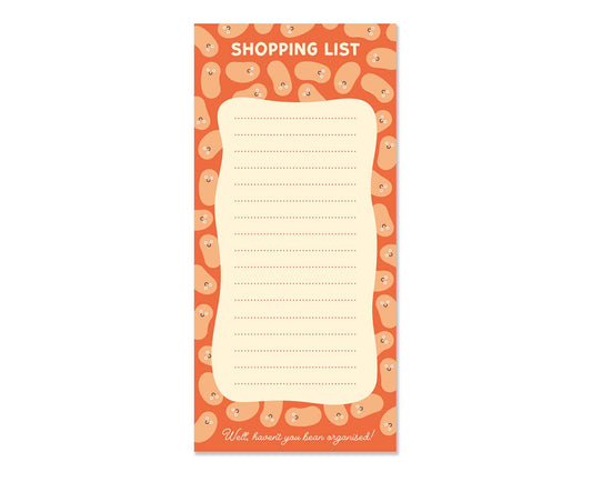 Baked Beans Shopping List Pad
