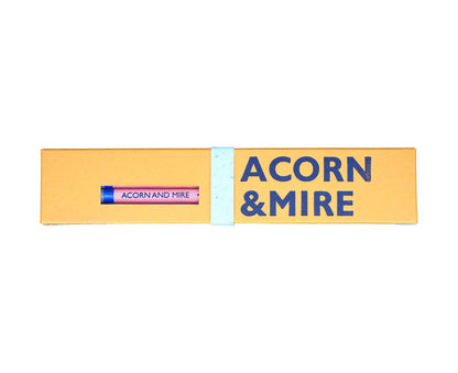 Four Acorn & Mire Pencils in Gorse Yellow Box