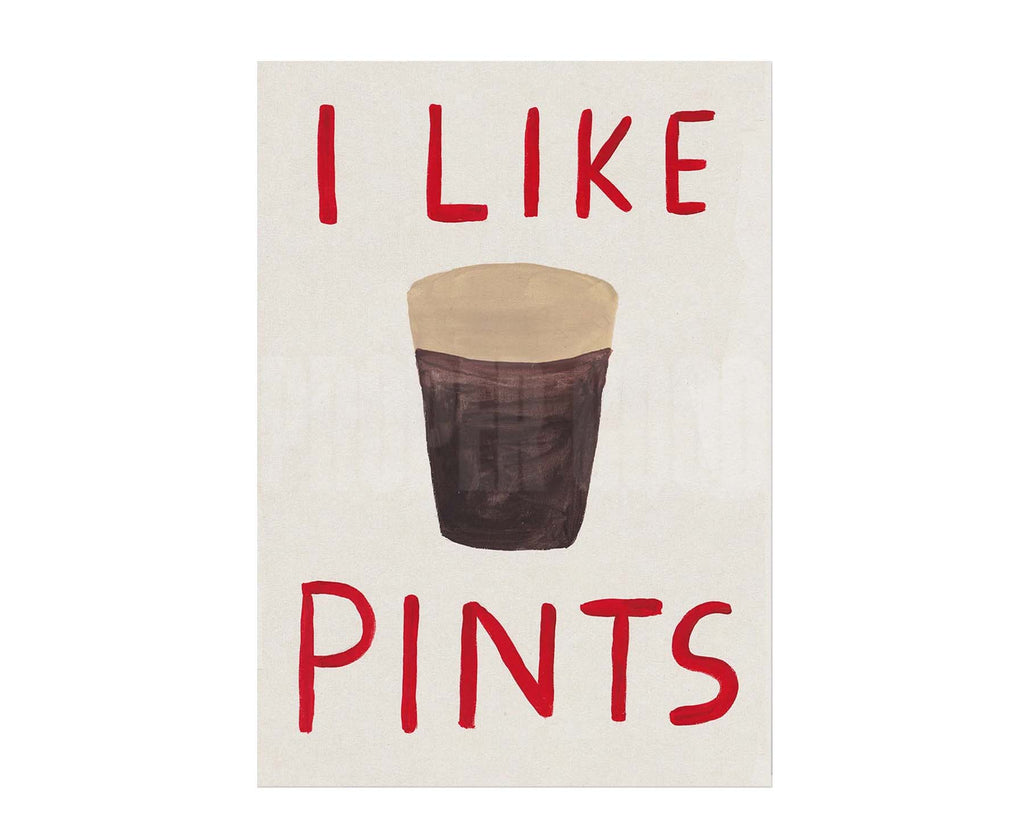 I Like Pints Print