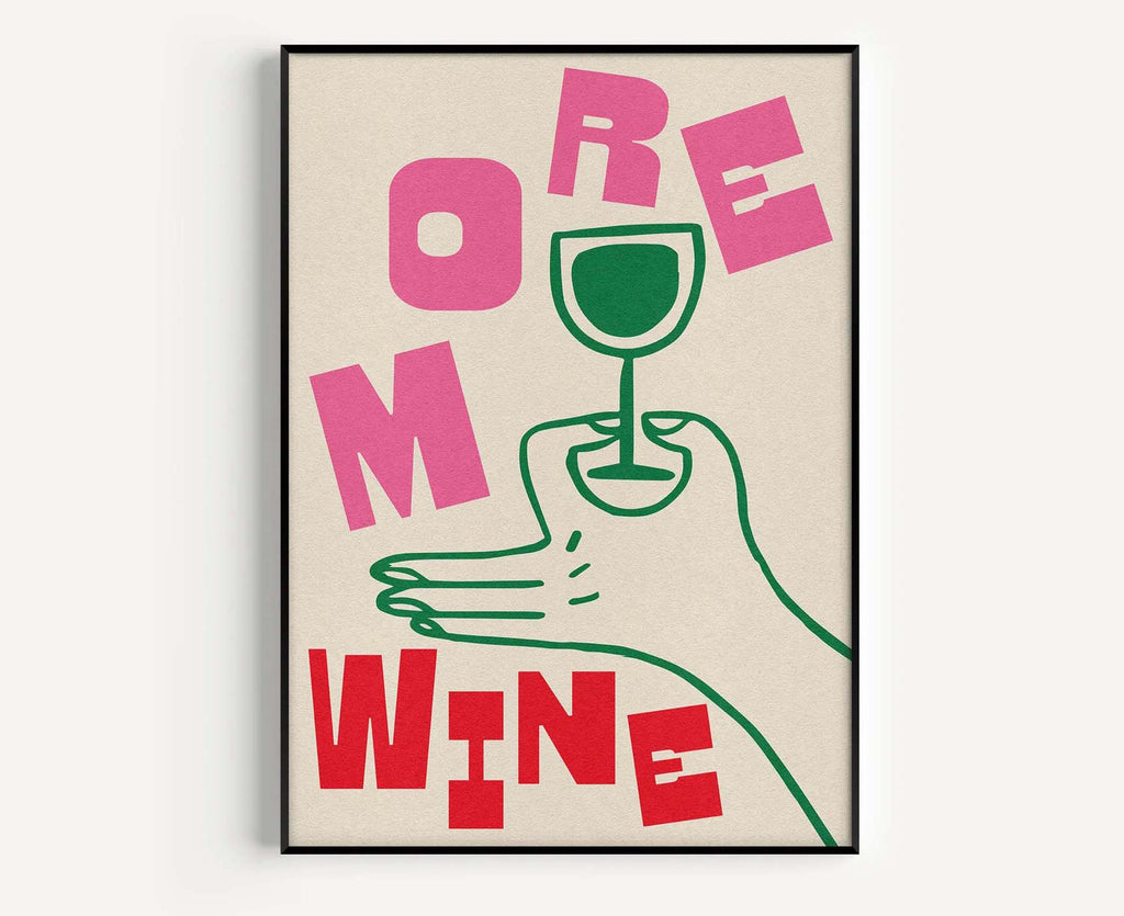 More Wine Print