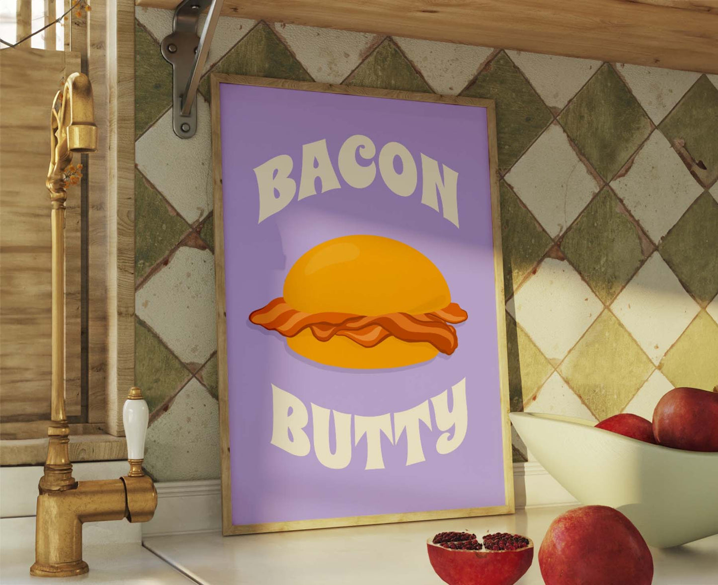 Bacon Butty Print