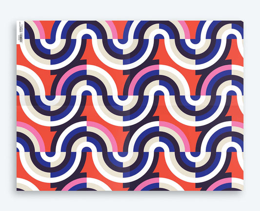Festival Series 4 Re-Editions Geometric Wrapping Paper
