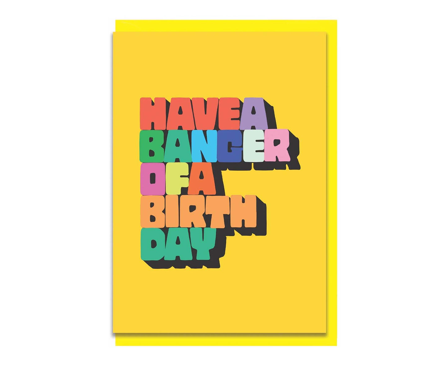 Banger of a Birthday Card