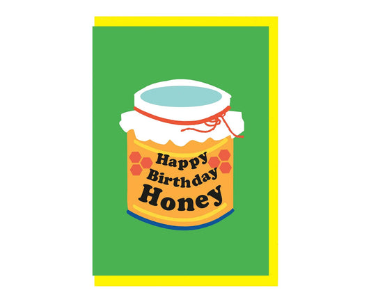 Happy Birthday Honey Birthday Card