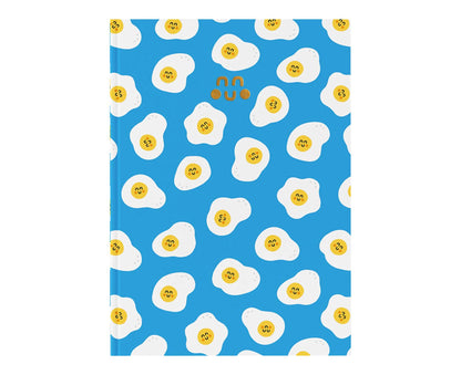 Fried Eggs A5 Lined Notebook