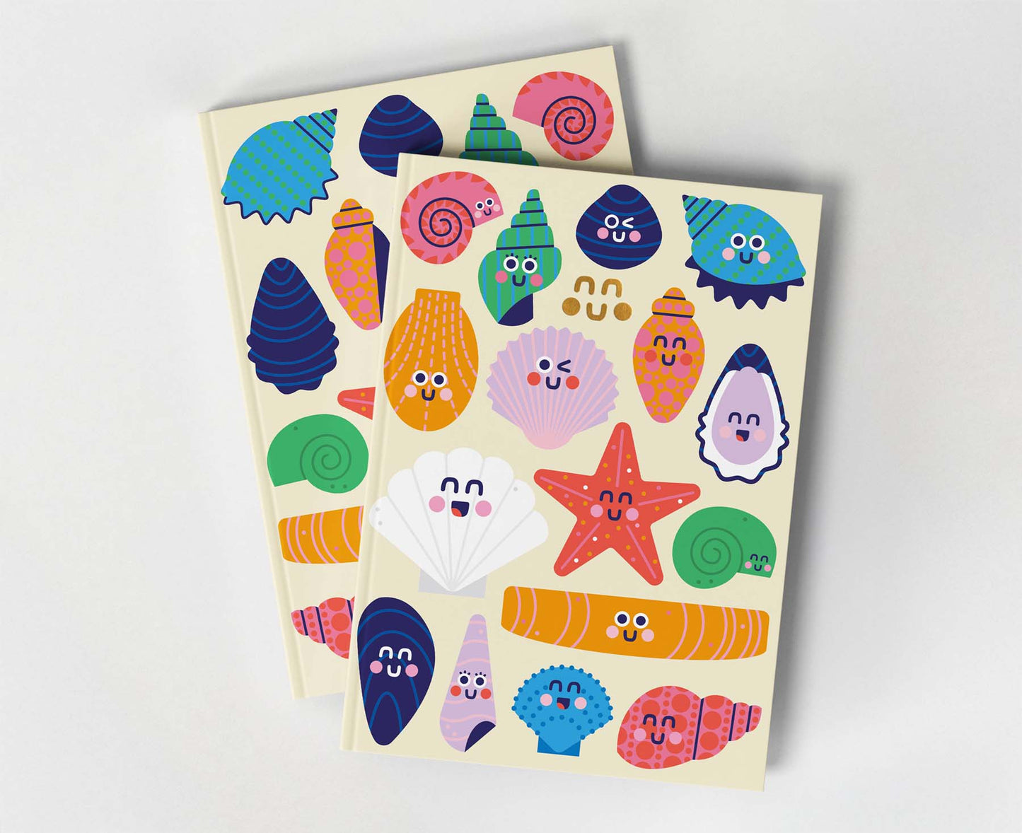 Cute Shells A5 Lined Notebook