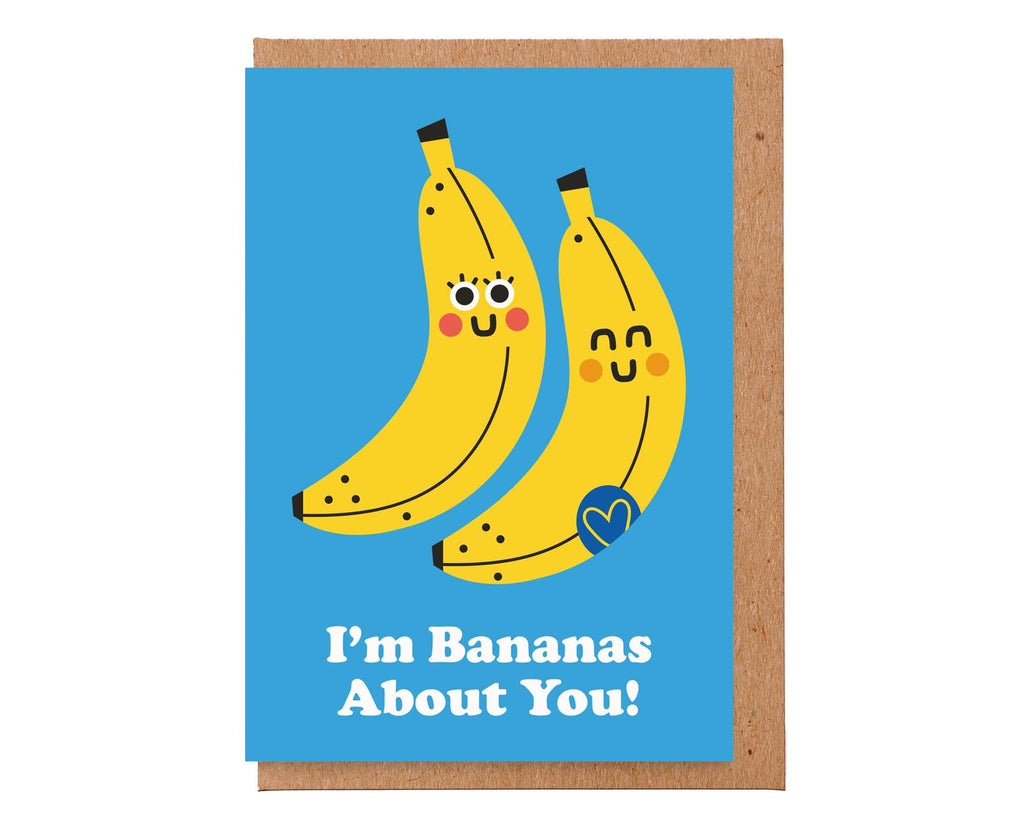 Bananas About You Valentine’s Card