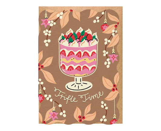 Trifle Time Christmas Card