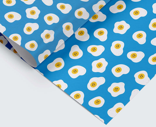 Fried Eggs Wrapping Paper