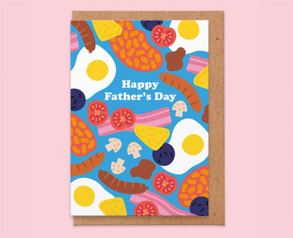 Full English Breakfast Father's Day Card