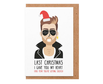 Last Christmas Wham Christmas Card