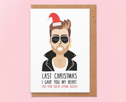 Last Christmas Wham Christmas Card