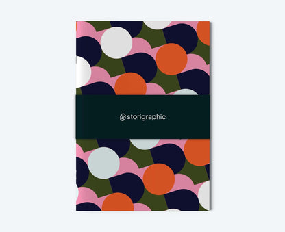 Pack of 3 Symphony Series A6 Blank Notebooks