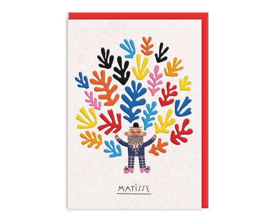 Henri Matisse Artist Greetings Card