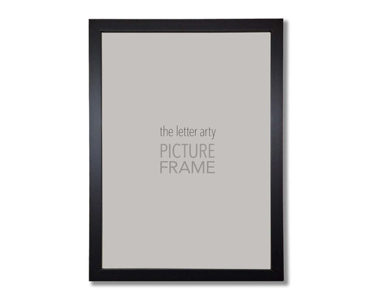 Black Solid Wood Picture Frame