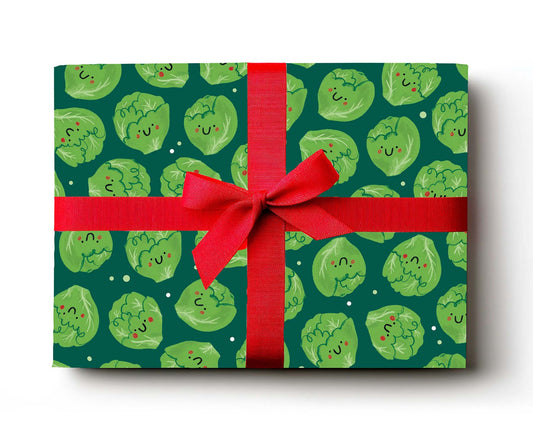 Sprouts Christmas Wrapping Paper