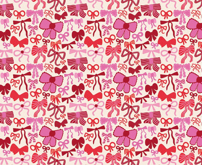 Festive Bows Christmas Wrapping Paper