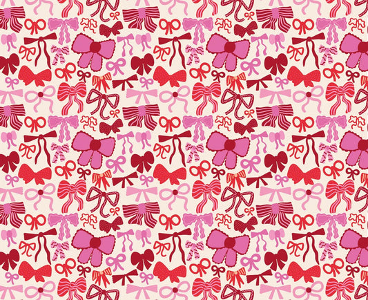 Festive Bows Christmas Wrapping Paper