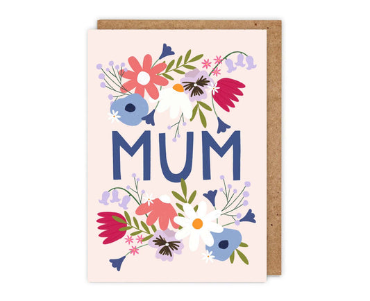 MUM Floral Card