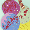 Happy Birthday To You Ice-cream Cutout Birthday Card