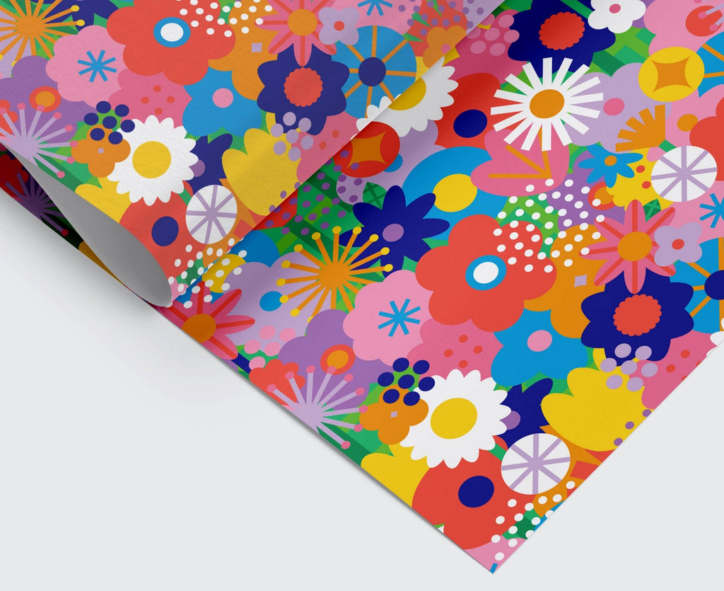 Bloom Floral Wrapping Paper