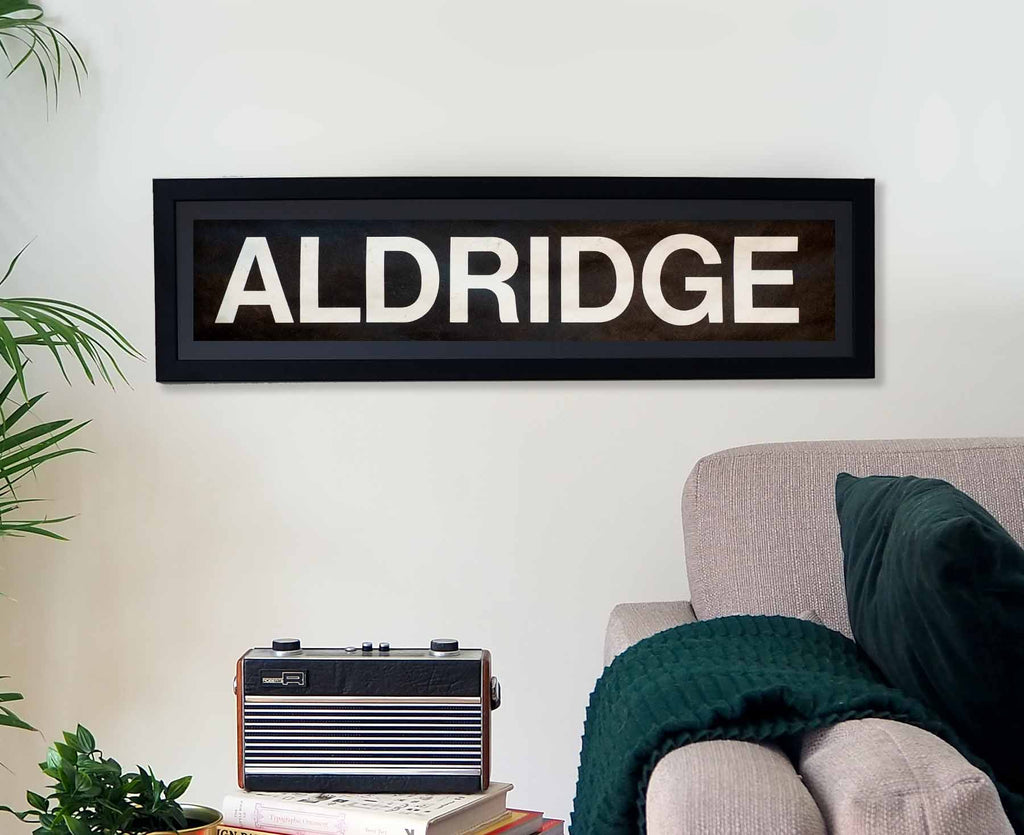 Aldridge Framed Bus Blind