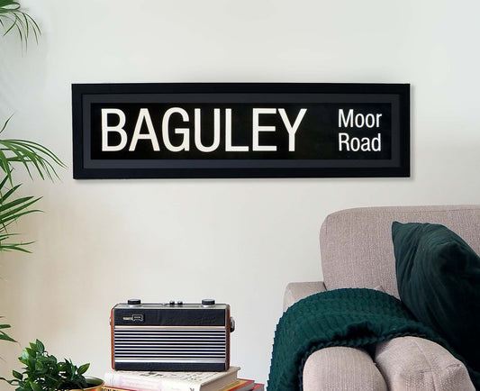 Baguley Moor Road Framed Bus Blind