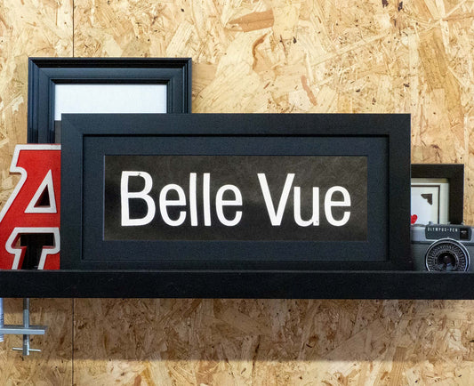 Belle Vue Mini Framed Bus Blind