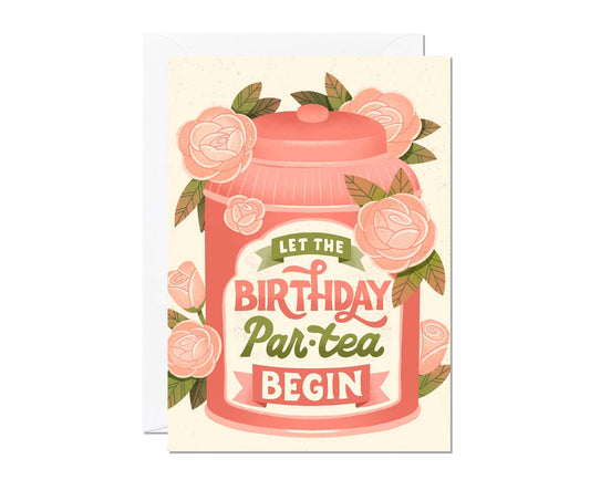 Birthday Par-Tea Birthday Card