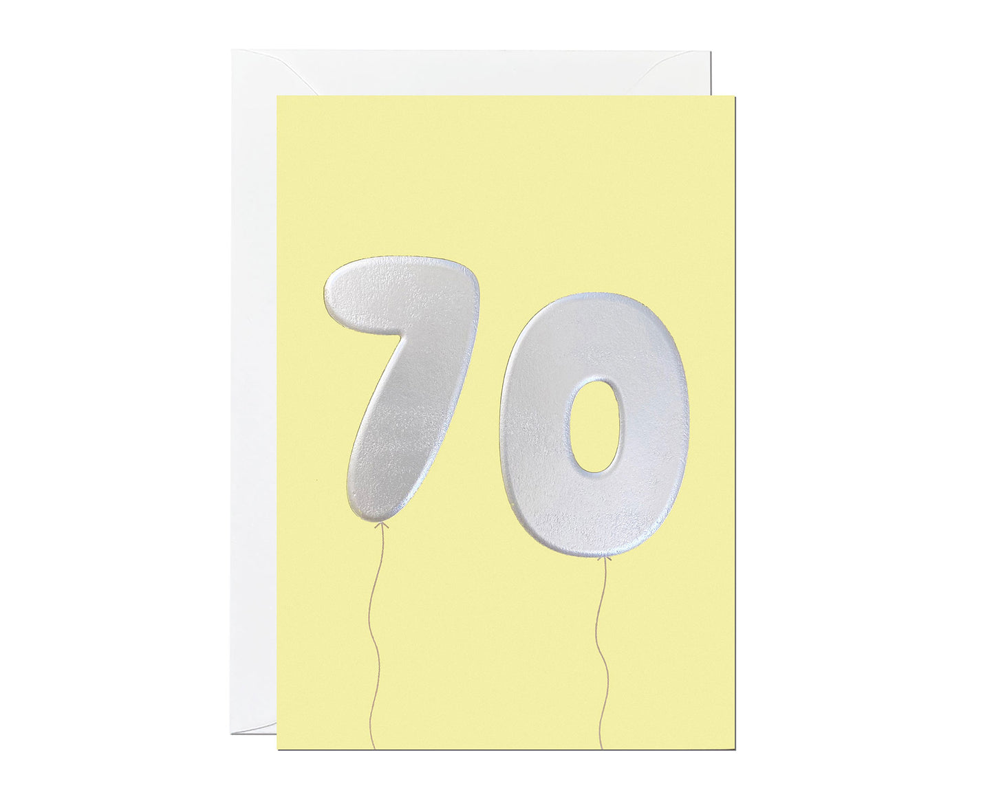 70th Balloon card