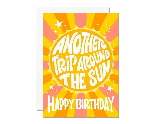 Another Trip Around The Sun Birthday Card