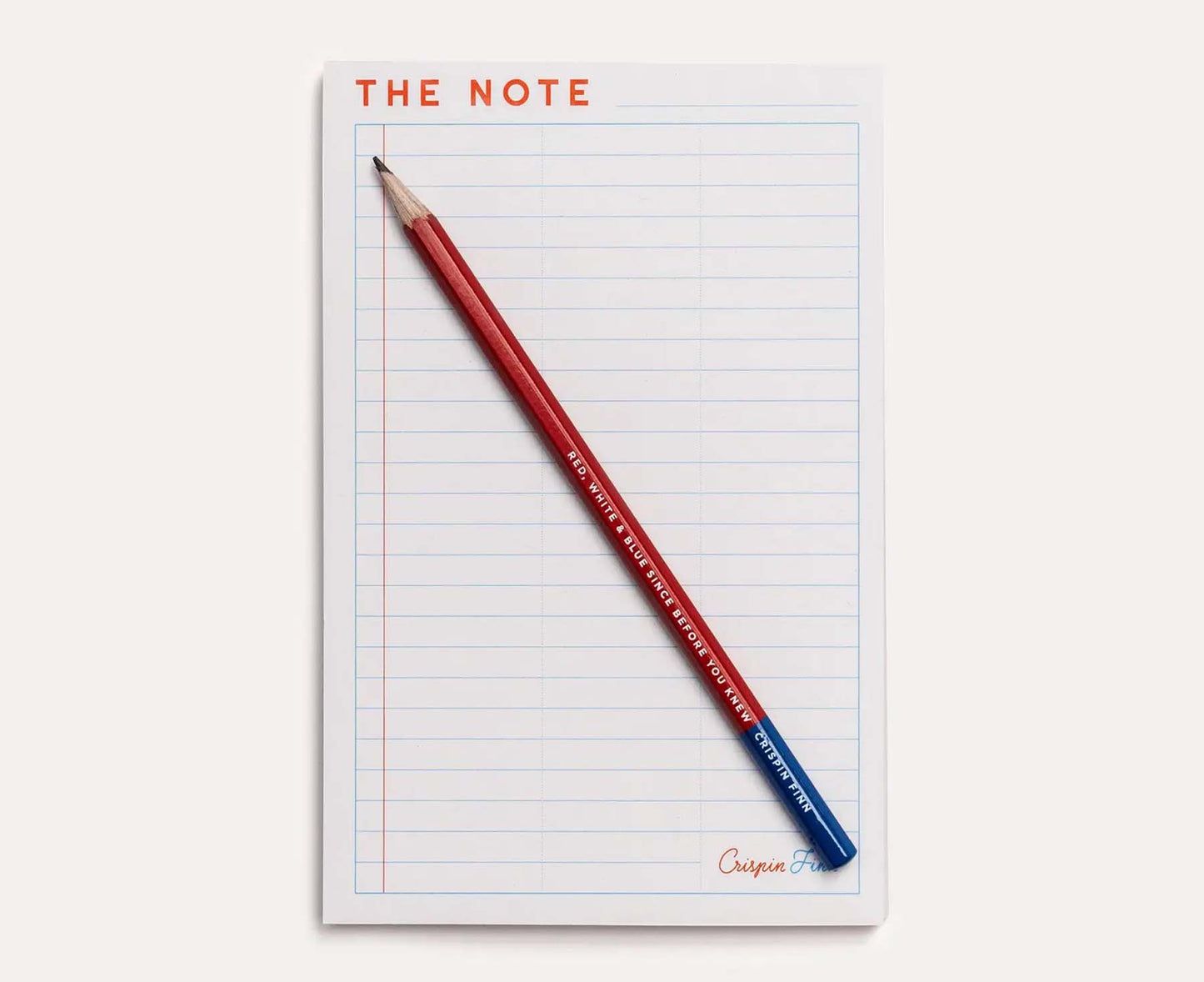 The Note Notepad with pencil