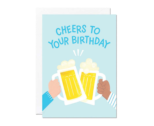 Cheers Beers! Birthday Card