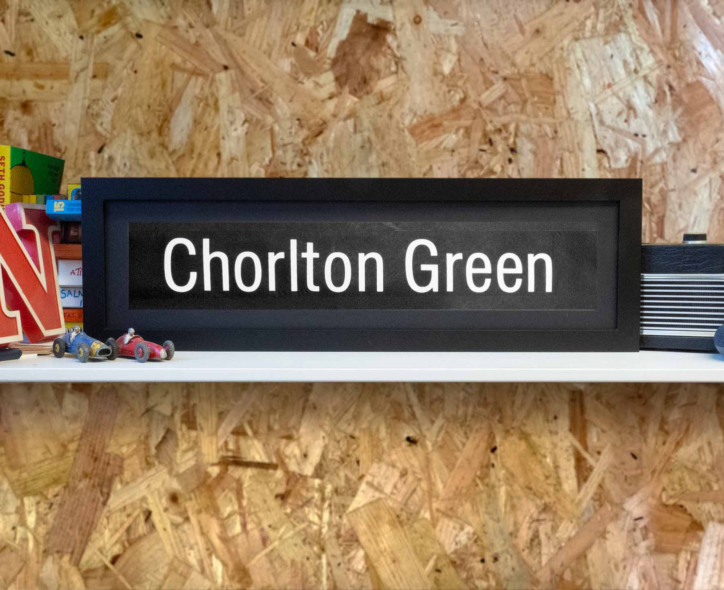 Chorlton Green Mini Framed Bus Blind